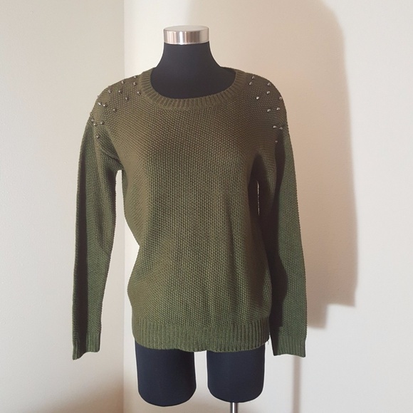 love by design Sweaters - 3/$30  Sweater Size Medium Olive Green Brads